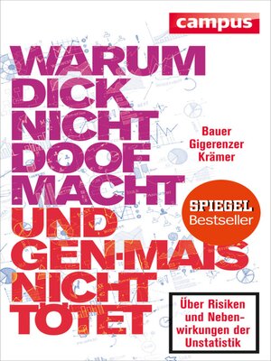 cover image of Warum dick nicht doof macht und Genmais nicht tötet